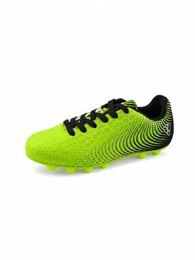 Vizari Stealth FG Youth Soccer Cleats Neon Yellow/Black Size 11C Firm Ground